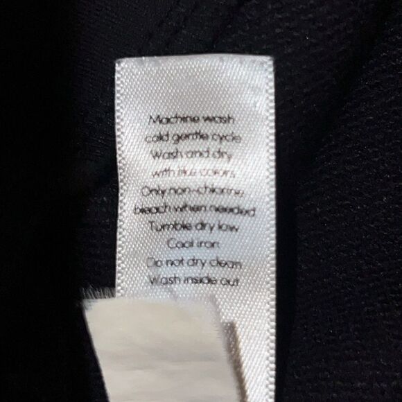 ATHLETA Black Sly Drifter Moto Style 4 Zipper Pocket Leggings-S - Picture 10 of 10